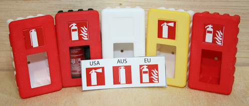 1:14 Feuerlöscher Modell - RC LKW Zubehör - Robuste Ausführung Für Modellbaufans